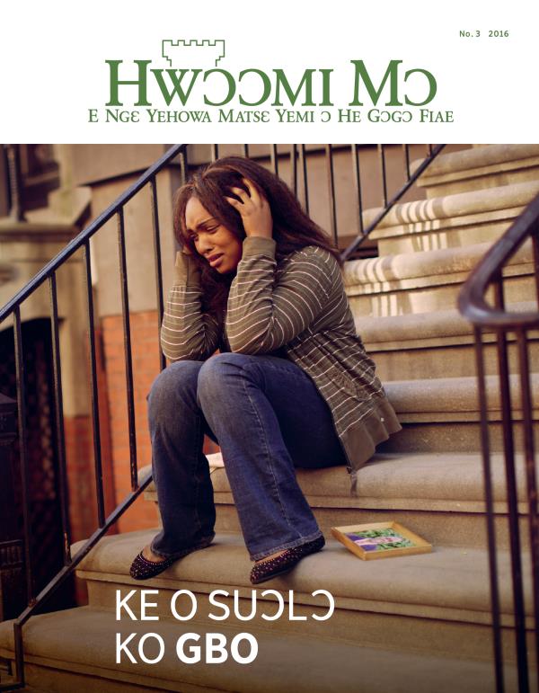 Hwɔɔmi Mɔ Womi Tɛtlɛɛ, No. 3 2016 | Ke O Suɔlɔ Ko Gbo