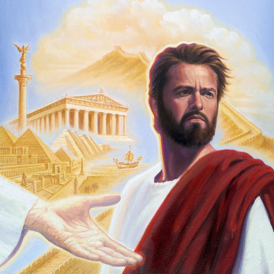 Satan bied vir Jesus al die regerings, of koninkryke, van die wêreld aan