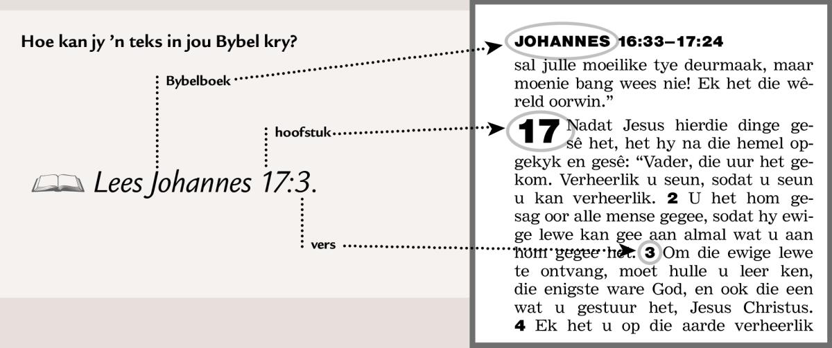 Voorbeeld van ’n teksverwysing