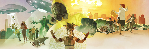 Scenario’s wat die oordeelsdag uitbeeld