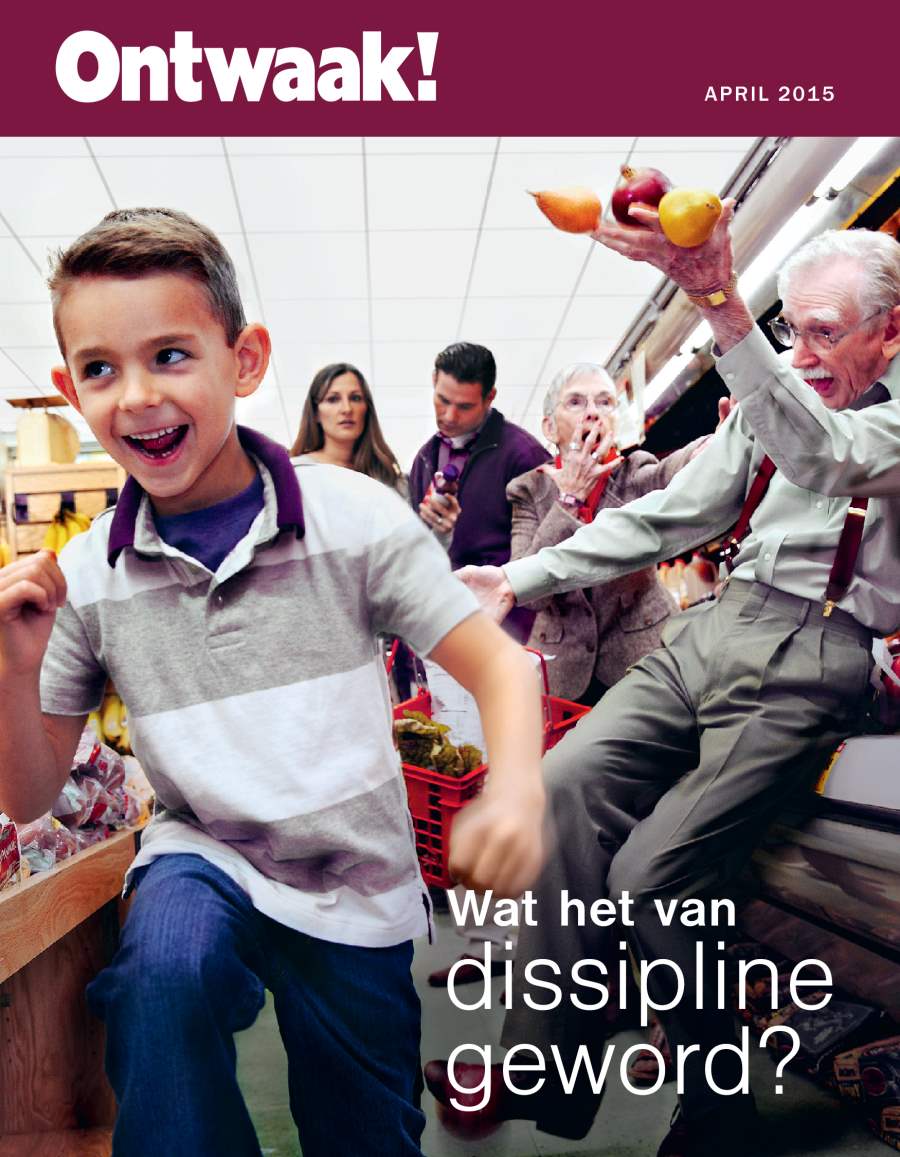 Voorblad van die Ontwaak!, April 2015 | Wat het van dissipline geword?