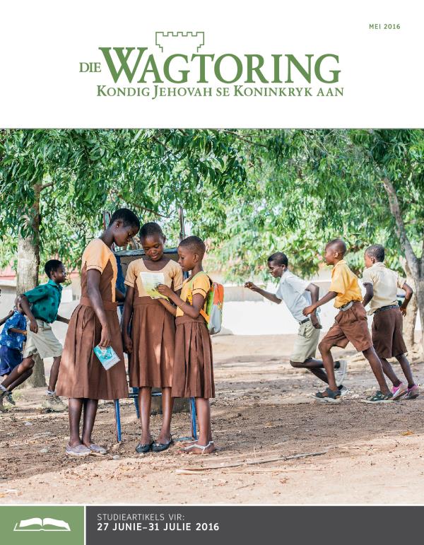 Die Wagtoring, Mei 2016