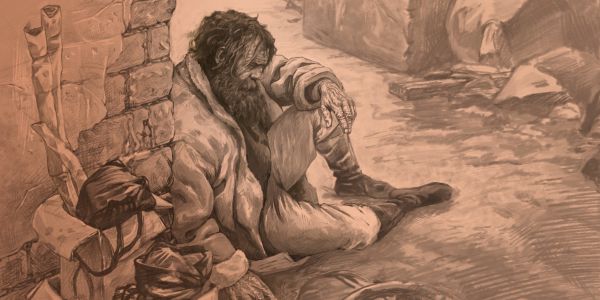 ’n Hawelose man met die naam Peter