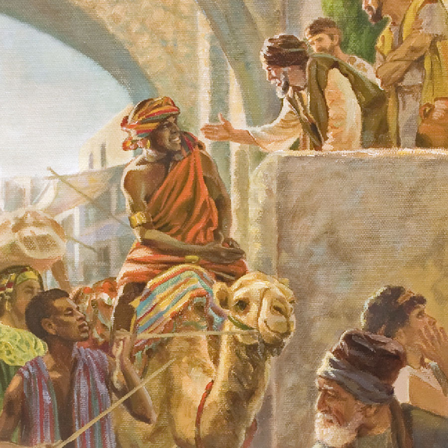 التلاميذ يكلمون الزوار بلغاتهم يوم الخمسين