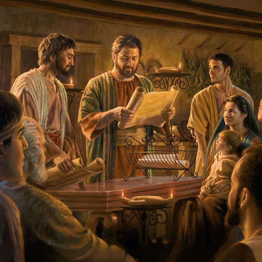 سيلا ويهوذا يشجعان الجماعة في انطاكية سورية