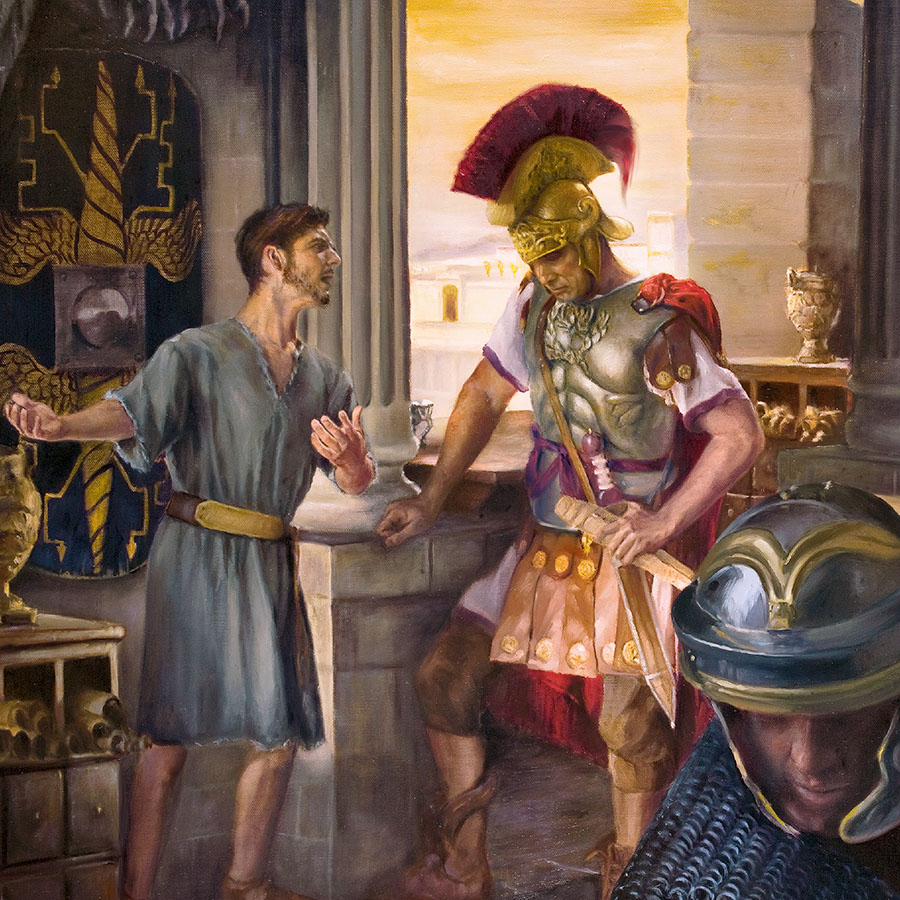 ابن اخت بولس يكلم كلوديوس ليسياس