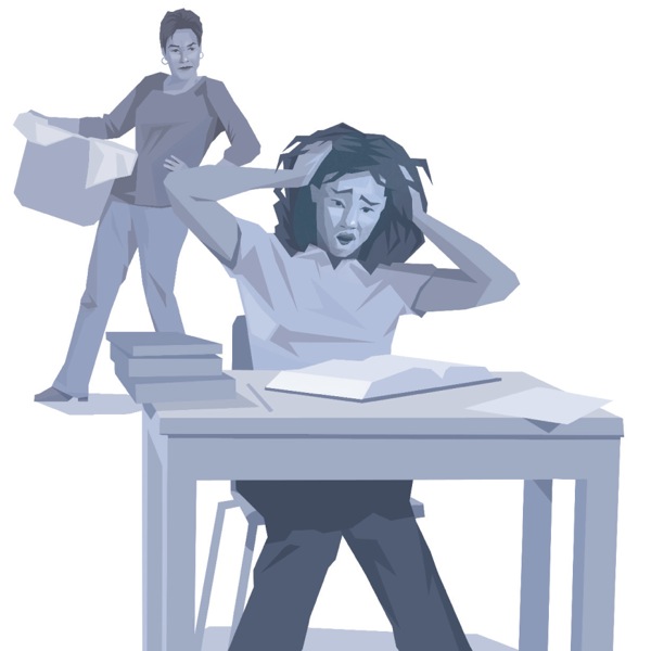 أمّ ترى ابنتها تتوتر امام عينيها