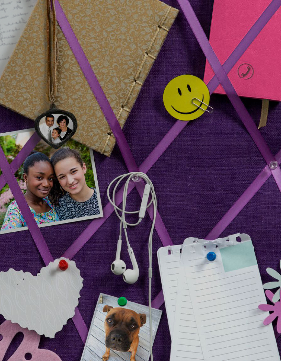 ‏«عدة اسعافات اولية» فيها اغراض من اشخاص يحبونك،‏ آيات،‏ اغانٍ،‏ مقالات،‏ وذكريات حلوة