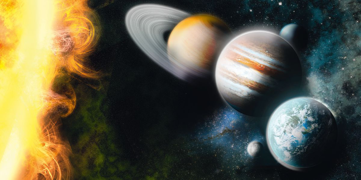 كواكب تدور حول الشمس