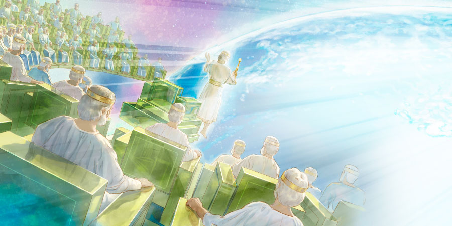 يسوع والـ‍ ٠٠٠‏,١٤٤ يحكمون في الملكوت