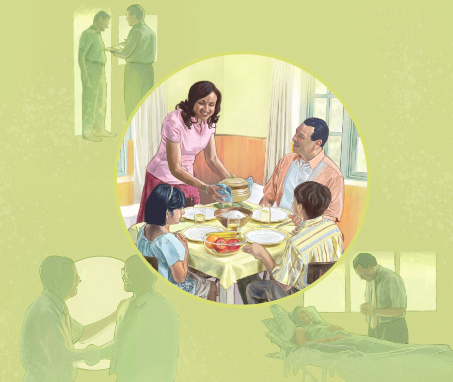 مسيحي يتكل علی اللّٰه كي يساعده ان يعيل عائلته ويفعل الخير