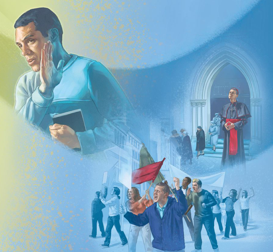 مسيحي يرفض ان تكون له علاقة بالدين الباطل والسياسة