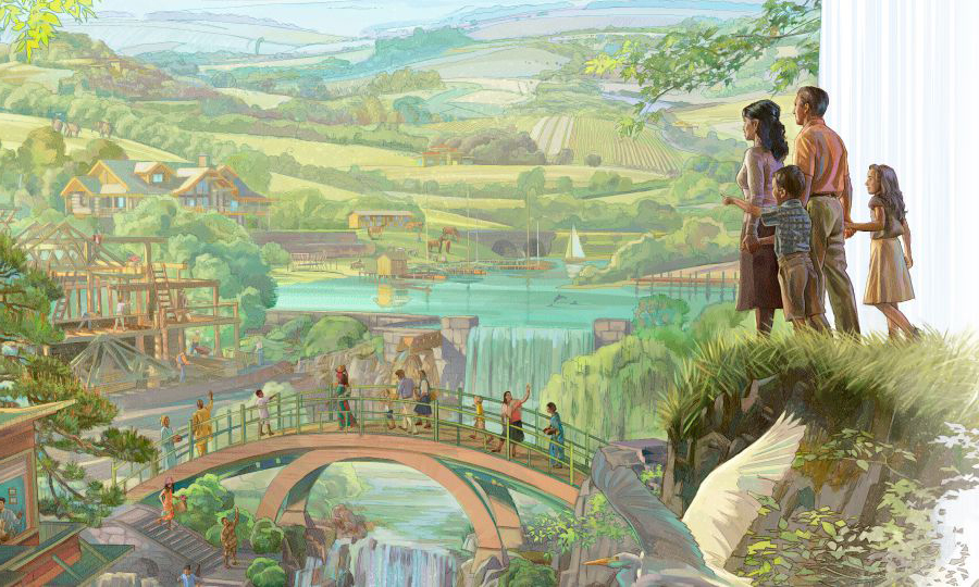 عائلة تدخل العالم الجديد