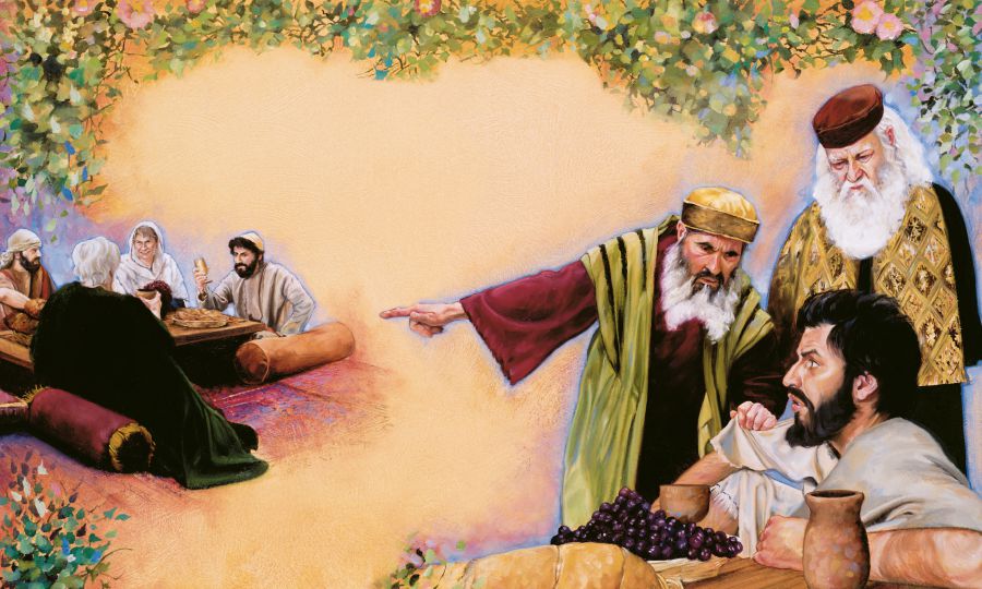 رجل يطلب من ضيف يجلس في المقعد الافضل ان يترك مكانه لشخص آخر