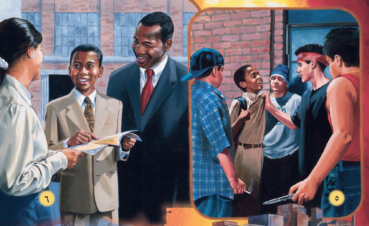 صبي يتعرض للعنف،‏ لكنه يبشِّر الناس لاحقا عن الملكوت