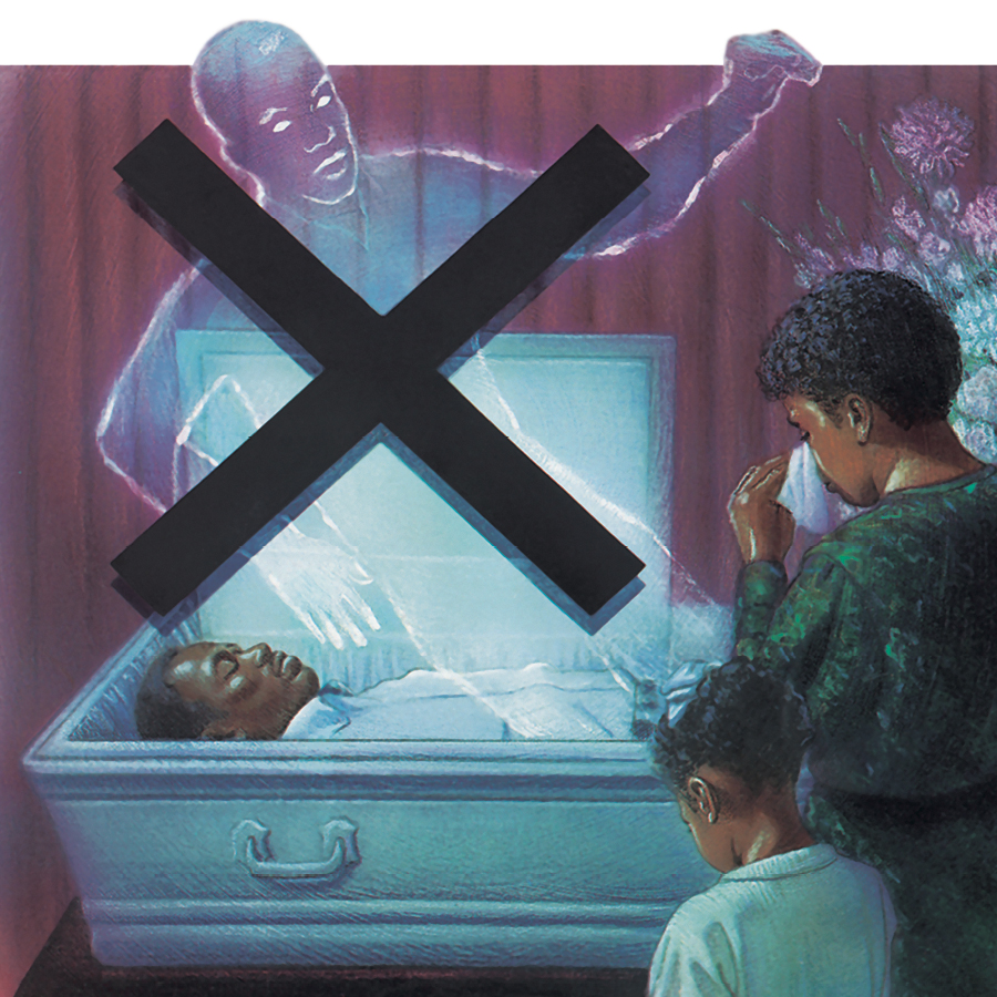 لا توجد نفس خالدة تغادر الجسم عند الموت