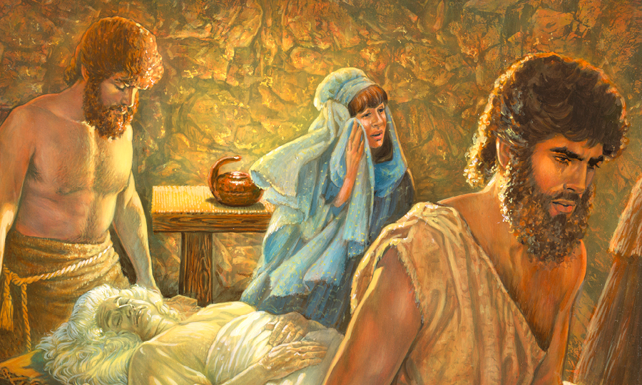 عائلة حواء تحمل جثتها