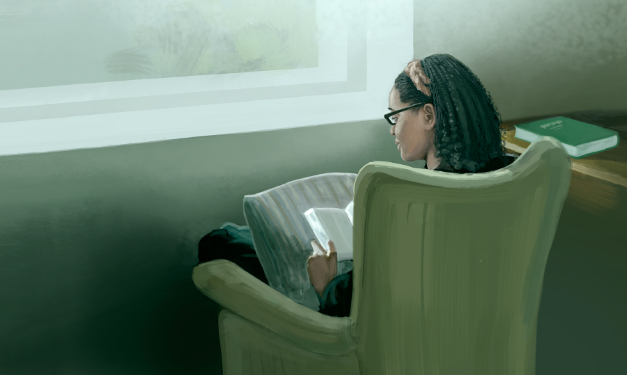 شاهدة ليهوه تقرأ الكتاب المقدس