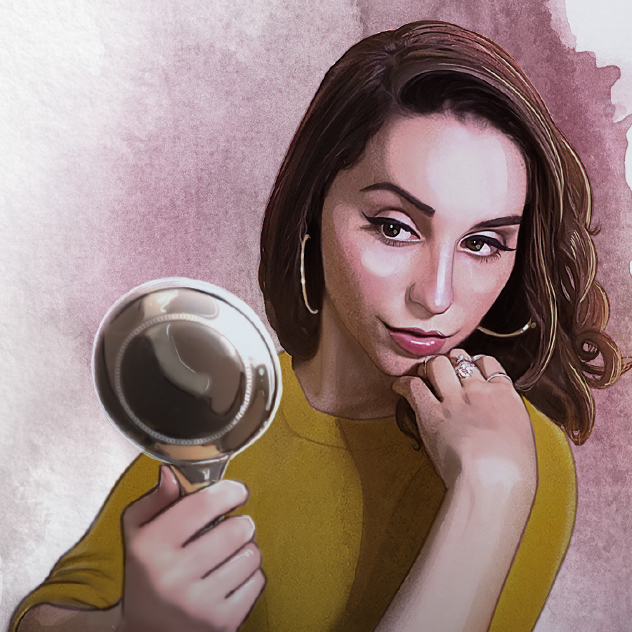 امرأة مغرورة