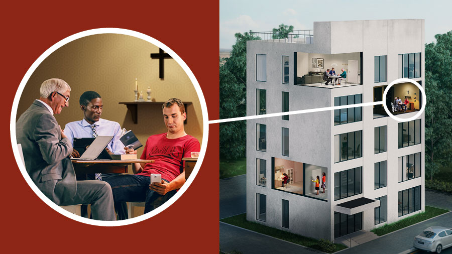 اخوان يدرسان مع شاب لا يركِّز في الدرس.‏