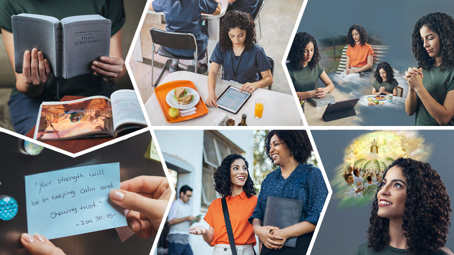 ستة امور تساعد اختا ان تبقى هادئة.‏ الصور وردت سابقا في المقالة