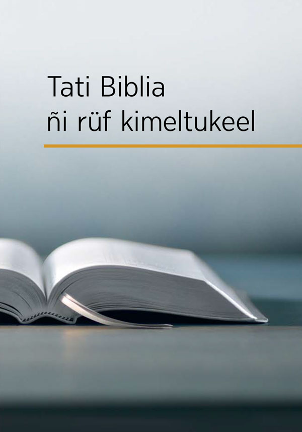 Kiñe nülalechi Biblia ka tüfachi lifru ñi üytun Tati Biblia ñi rüf kimeltukeel