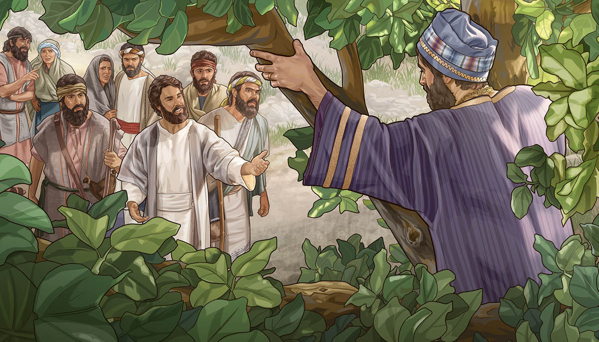 Jesús feipifi ta Zaqueo ñi nagpayal anümca mu, pu che afmatulehuei.