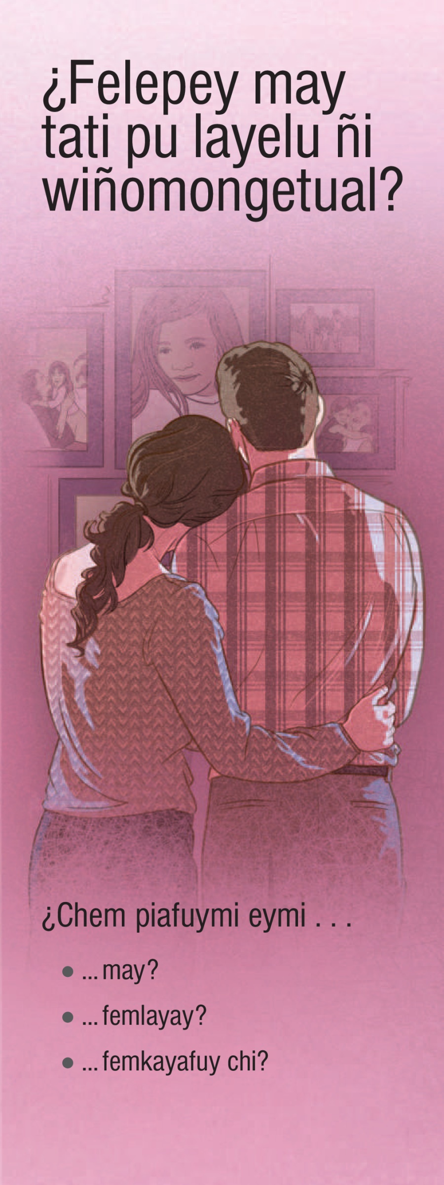 ¿Felepey may tati pu layelu ñi wiñomongetual?
