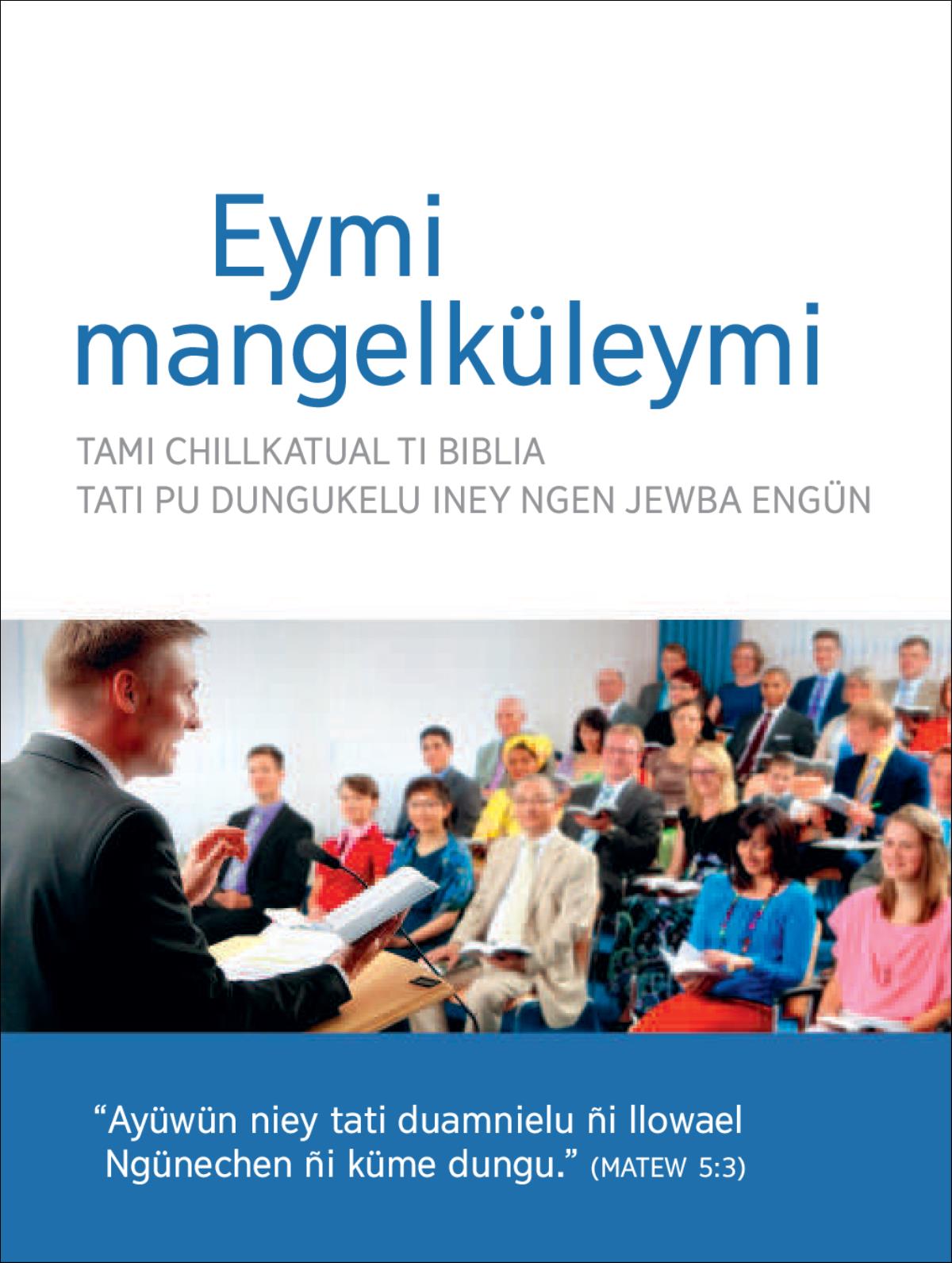 Mangelün ñi amual taiñ trawün mu