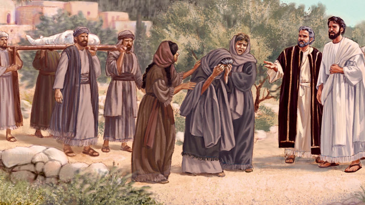 Jesus ka tañi pu disipulu peyngün kiñe lantu domo layeluwlu ñi püñeñ wentru