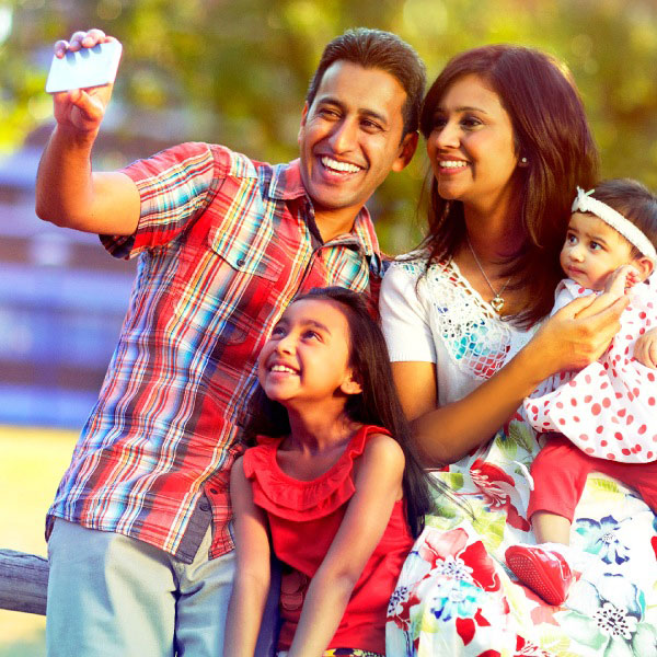 Cover of the Happy Family brochure