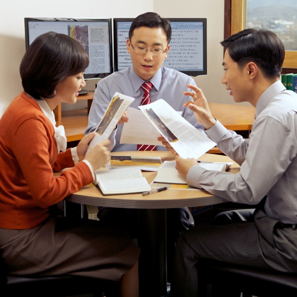 A group of translators in South Korea