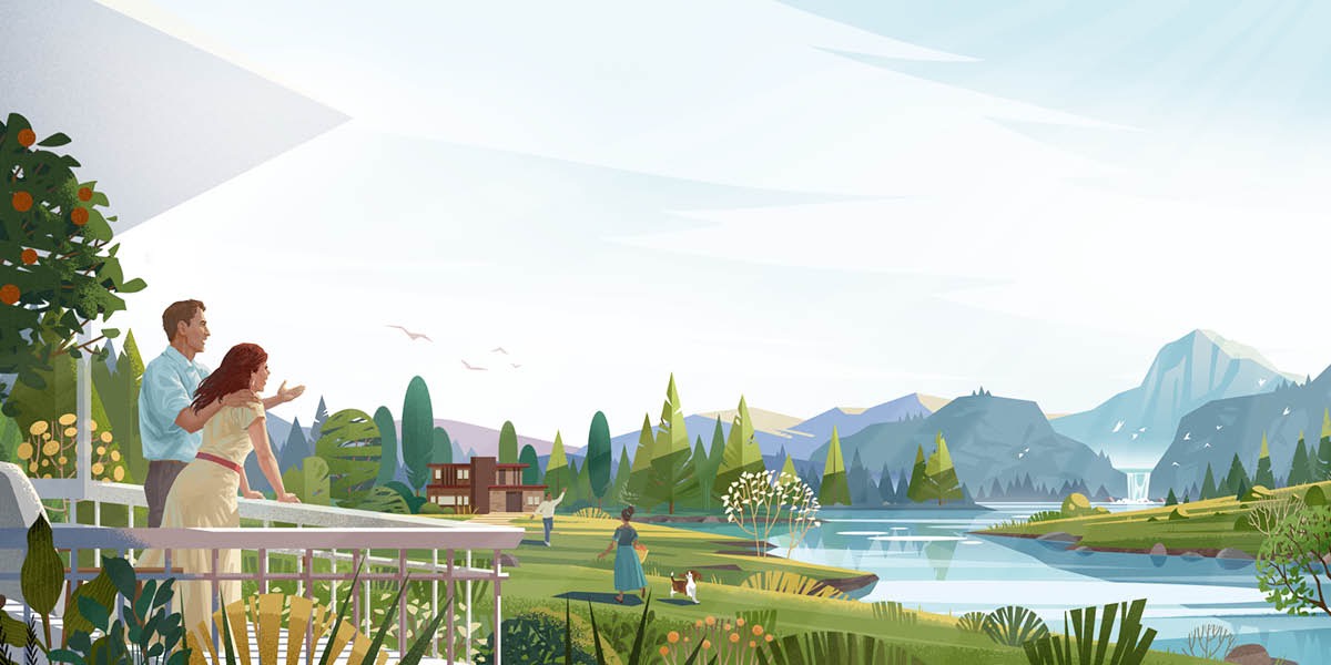 People enjoy life in Paradise