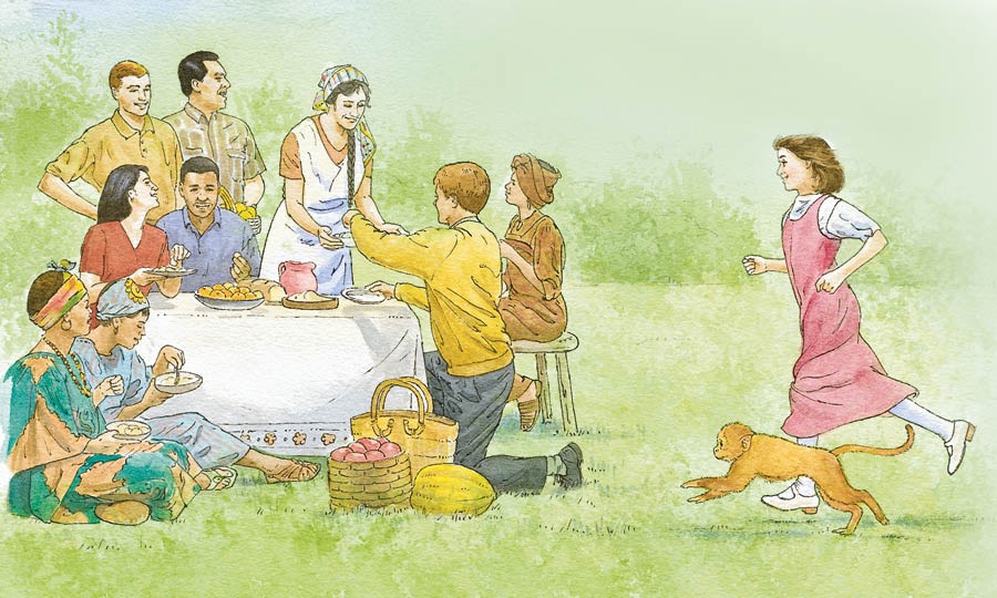 Picknicken im Paradies