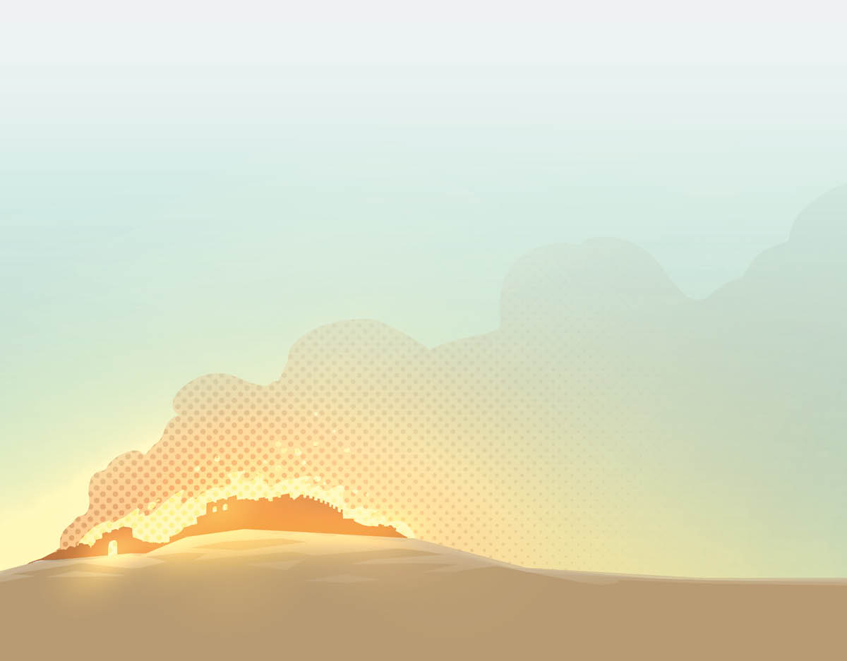 Jerusalem geht im Jahr 607 v. u. Z. in Flammen auf. Danach vergehen 2520 Jahre.