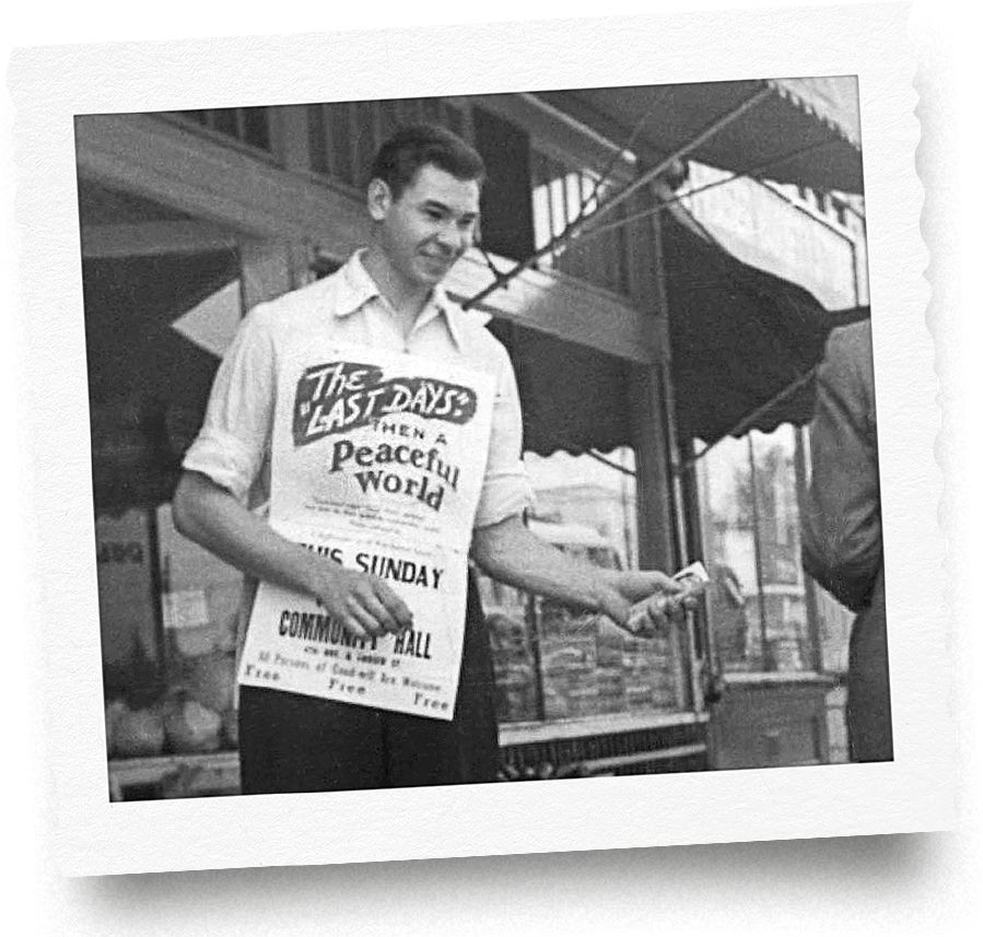 Walter Markin a yé téé likalô bibôdle bi nwii 1950