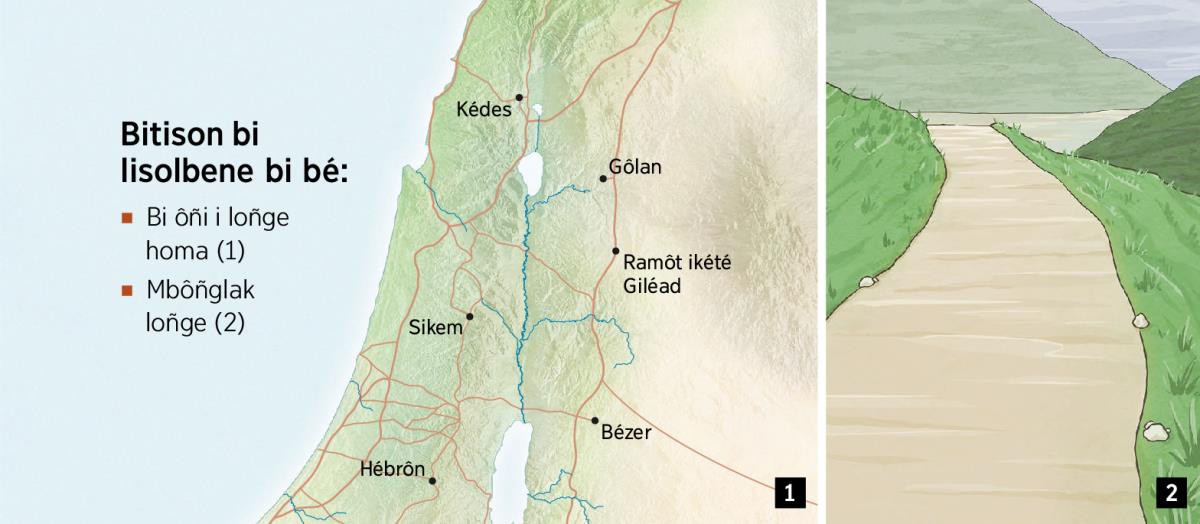 Titii i ñunda het bitison bisamal bi lisolbene i Israel bi bé, yak njel i bé ntiblak loñge