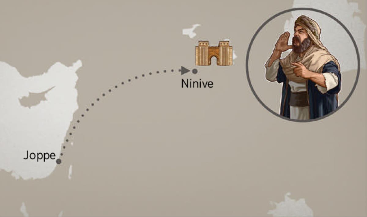 Dalan sian Joppe tu Ninive