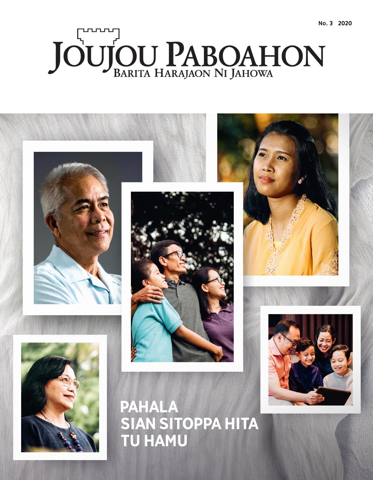 Majalah Joujou Paboahon, No. 3, 2020 | Pahala sian Sitoppa Hita tu Hamu.
