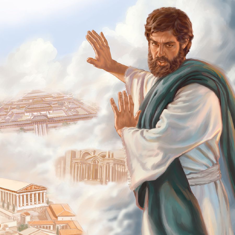 Jesu ma miẹn ọnrẹn yi ighẹ arriọba hia ọghe agbọn na, ne Setan te mu nẹ