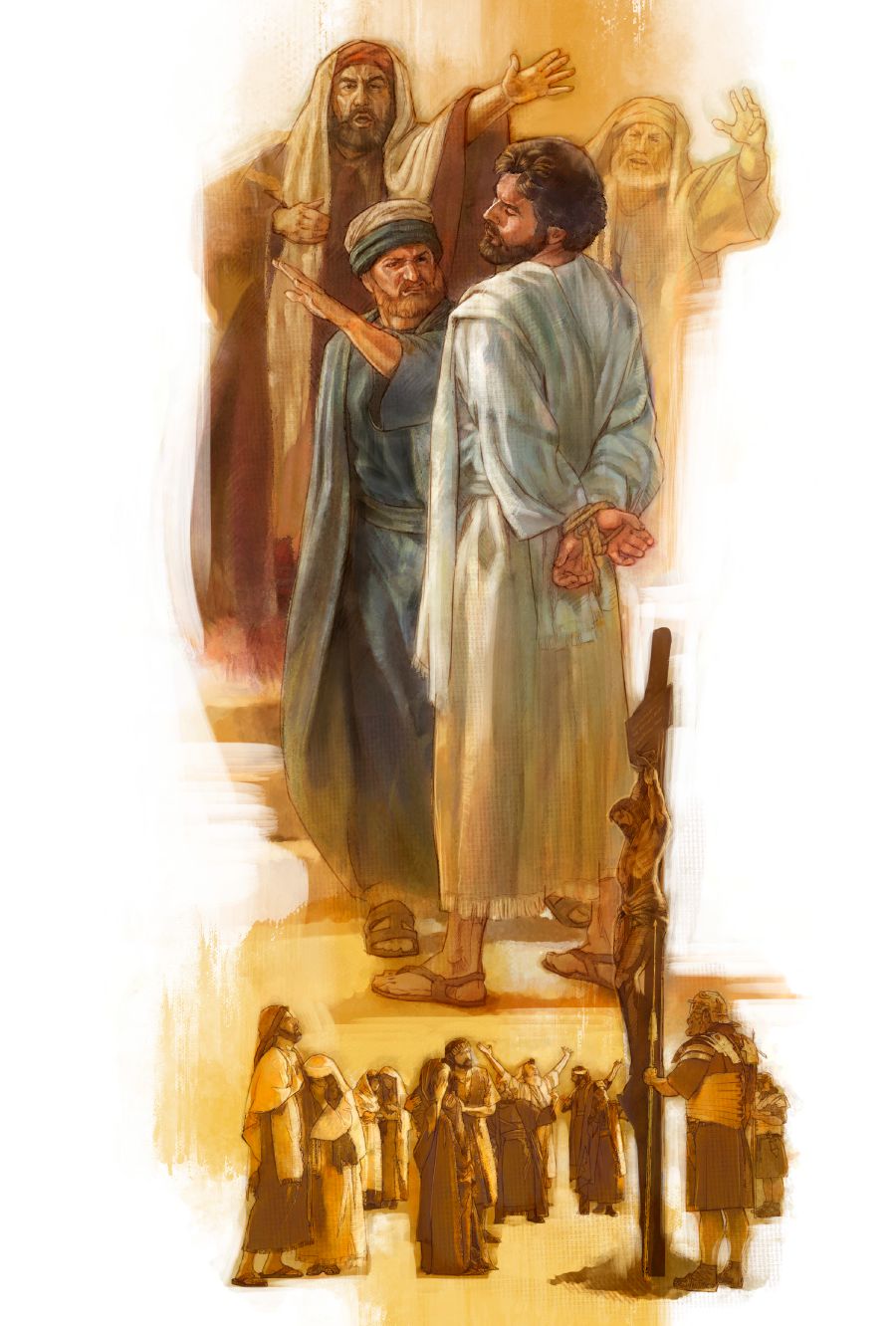 Ogbodan ọkpa gbe ubi ye Jesu aro; vbọ ghi zẹkpe, emwa na gha khiẹ rhunmwuda wẹẹ, Jesu wu ye erhan irhioya