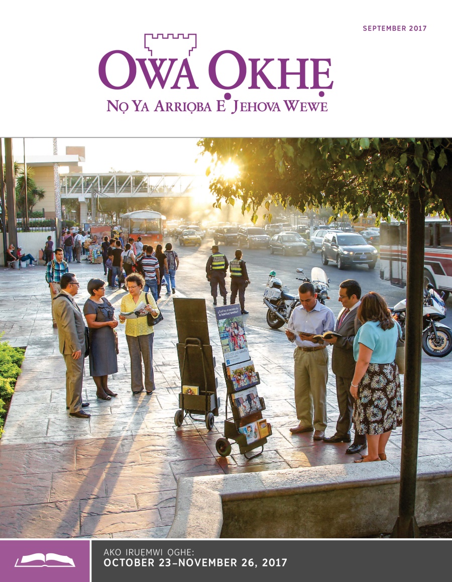 Ebe Owa Ọkhẹ Na Ruẹ Vbe Iko, September 2017