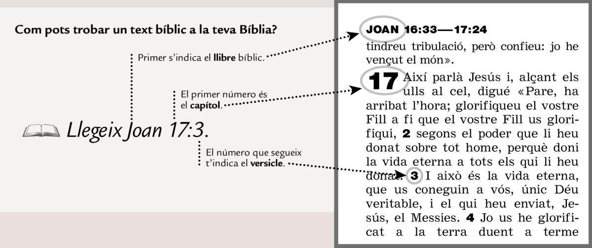 Exemple d’una referència bíblica