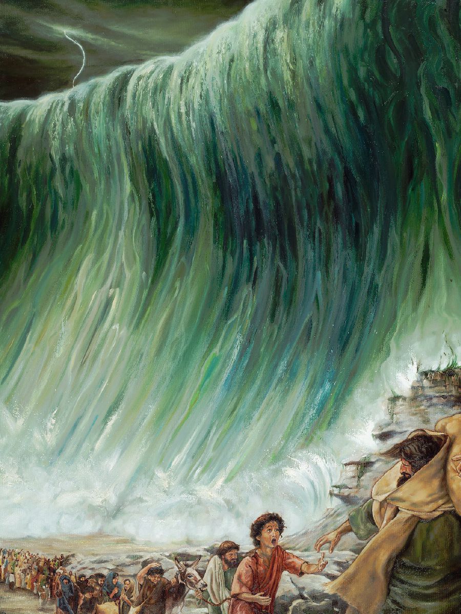 Els israelites travessant el mar Roig