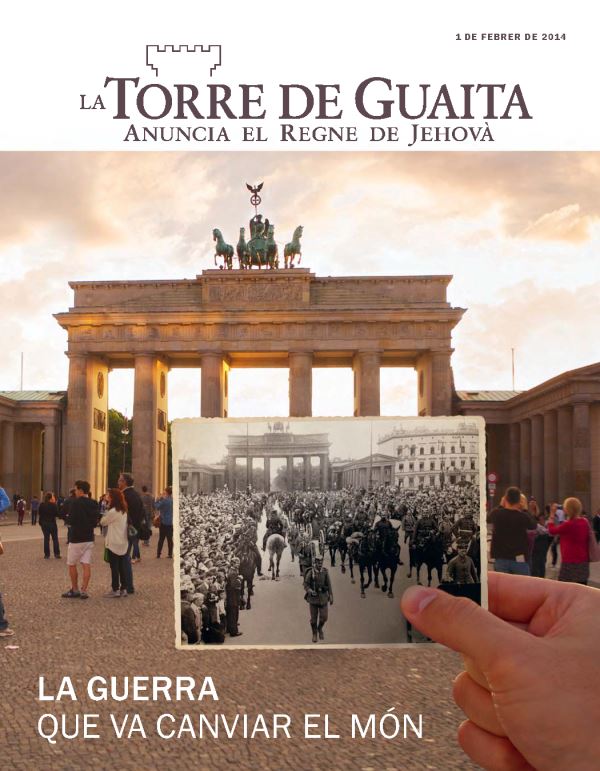 La Porta de Brandenburg a Berlín, i un grup de soldats