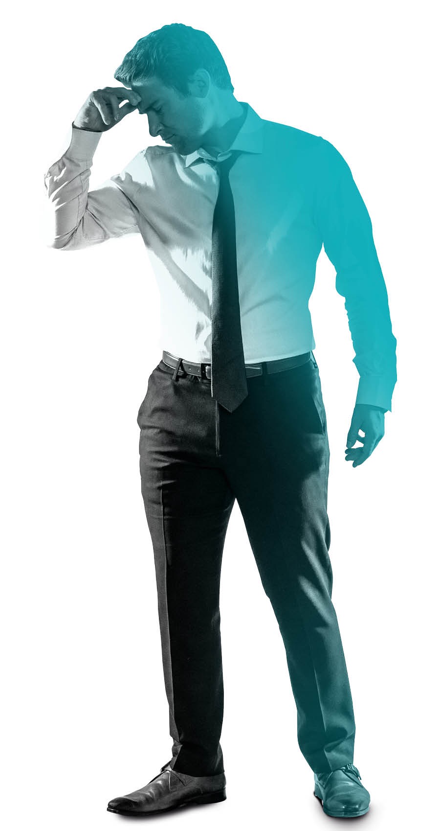 Lalaki nga naggunit sa iyang agtang tungod sa epekto sa stress.