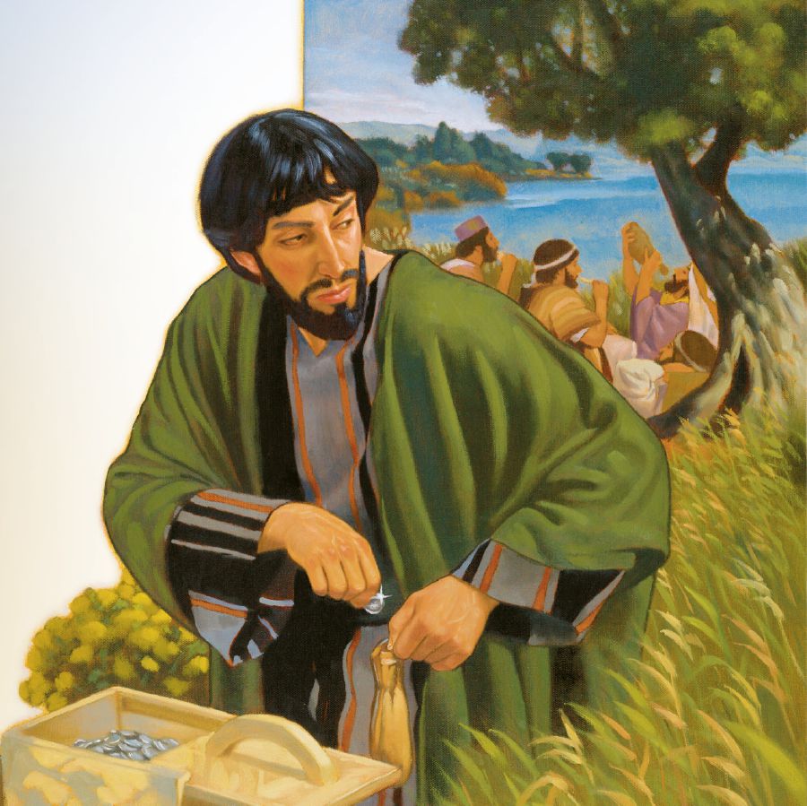 Si Judas nangawat ug kuwarta gikan sa kahon nga gipaatiman ni Jesus kaniya