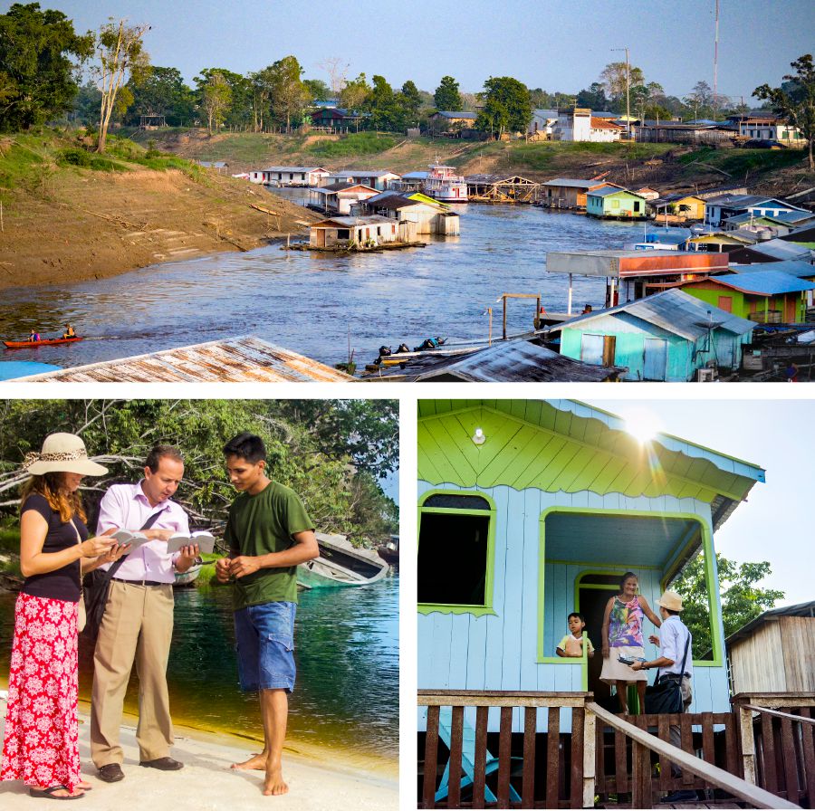 Mga igsoon sa Brazil nagsangyaw sa lagyong lugar sa Amazon