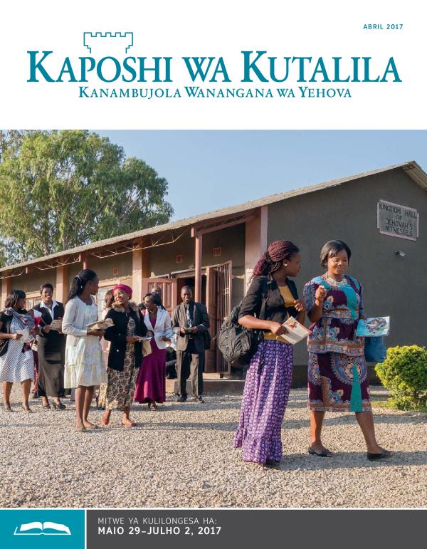 Kaposhi wa Kutalila wa, Abril 2017