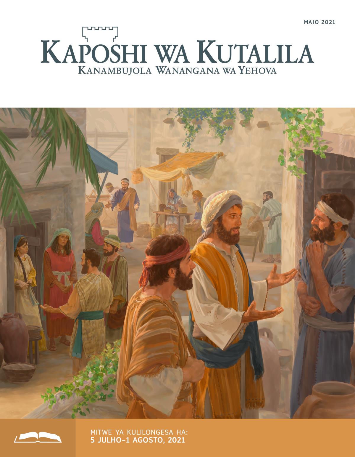 Kaposhi wa Kutalila Wakulilongesa, Maio 2021.